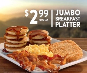 Jack in the Box Commercial 2016 – Jumbo Breakfast Platter