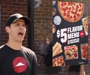 Pizza Hut $5 Flavor Menu Commercial 2016 - Pleased