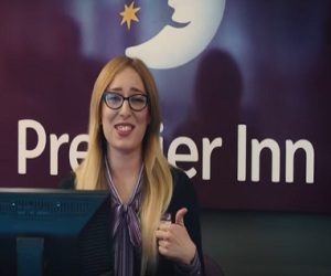 Premier Inn TV Advert - Liesel Hausmann