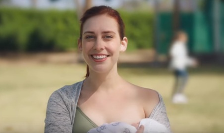 Yoplait Commercial - Mom Breastfeeding