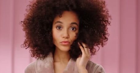 Curly Woman in Very TV Advert