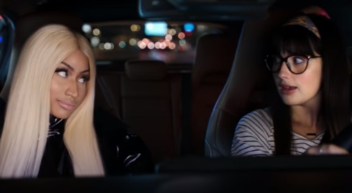 Nicki Minaj in Mercedes Commercial
