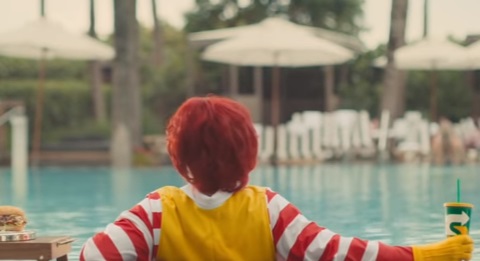 Subway Commercial - Clown in the Pool