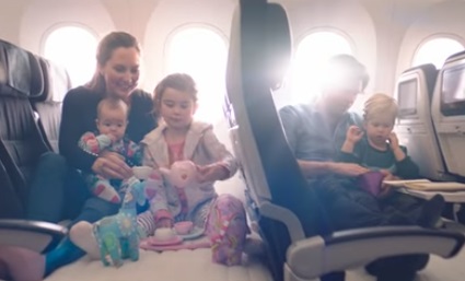 Air New Zealand Economy Skycouch Commercial