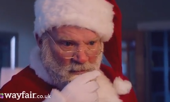 Wayfair Christmas Advert - Santa