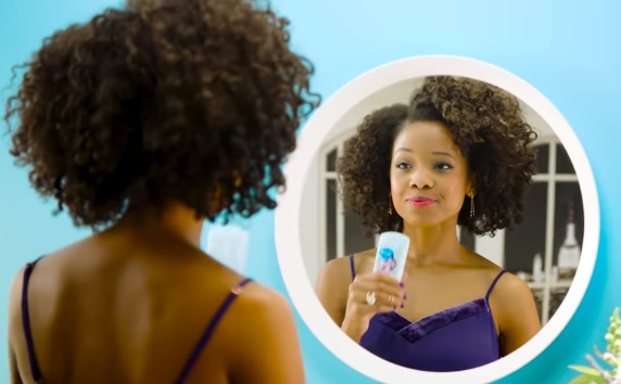 Secret Luxe Lavender Deodorant Commercial - Curly-Haired Girl