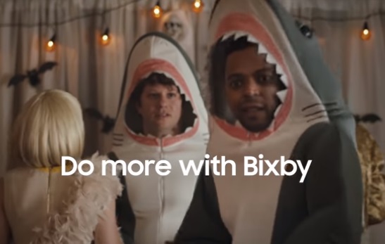Samsung Bixby Commercial - Shark Costumes