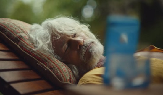 iPhone XR Face ID Commercial - Man Taking a Nap