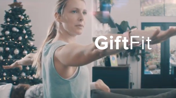 Fitbit Gift Fit Mother Doing Yoga Commercial