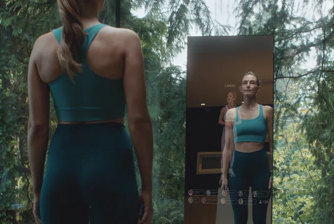 Mirror Fitness Commercial Actress