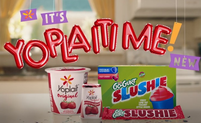 Yoplait Go-Gurt Slushie Dunk Commercial