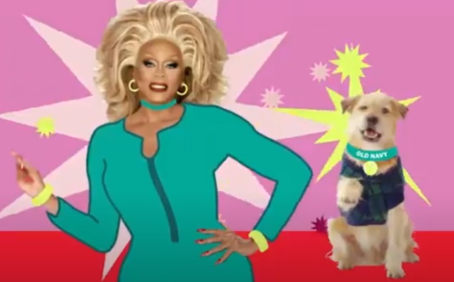 Old Navy RuPaul Christmas Commercial 