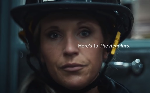 Applebee's Here's to the Regulars Commercial Female Firefighter