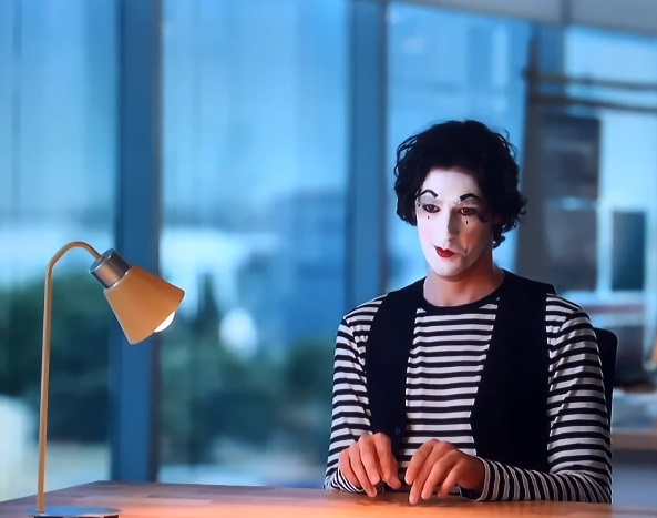 M&M's Mime Commercial Actor
