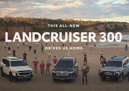 Toyota LandCruiser 300 Australia Drives Us Home Commercial - Feat. People Singing