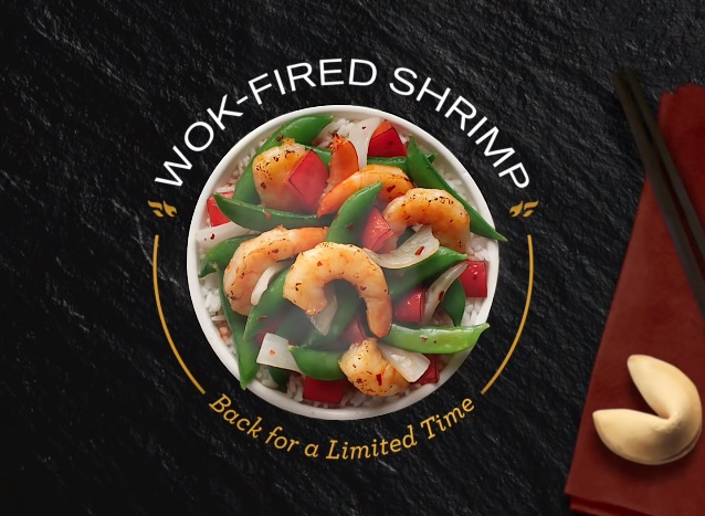 Panda Express Wok-Fired Shrimp Commercial