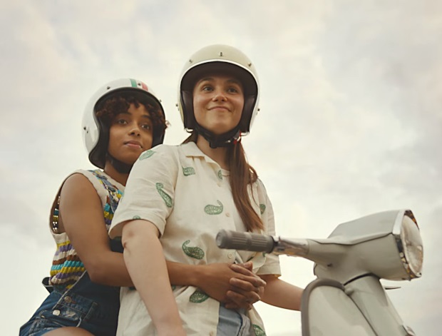 McDonald's Summer Menu Girl Friends Riding a Scooter TV Advert