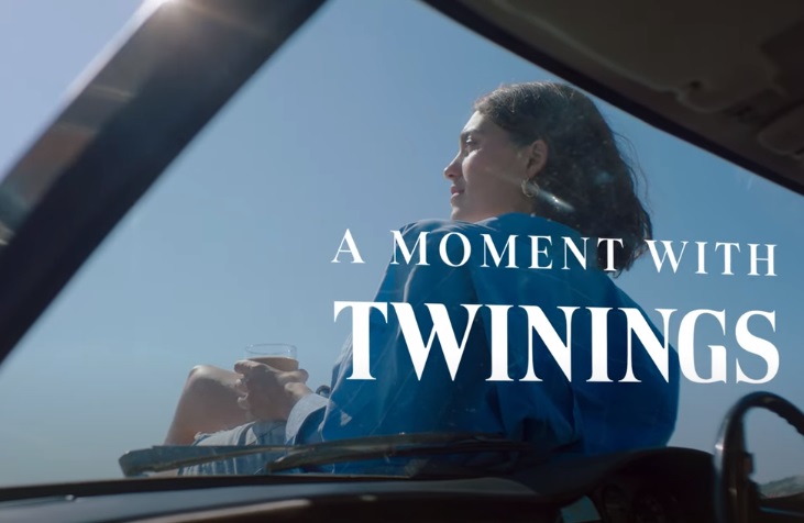 Twinings A Moment of Calm TV Advert - Girl Laying On Car Hood