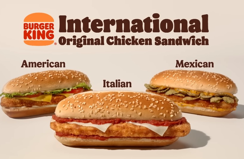 Burger King International Original Chicken Sandwich Commercial - Mozzarella & Marinara