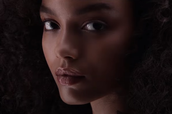 Chanel Coco Mademoiselle Curly Haired Model in Paris Commercial