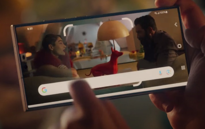 Samsung Galaxy S24 Ultra Orange Retro Dog Lamp Commercial / TV Advert