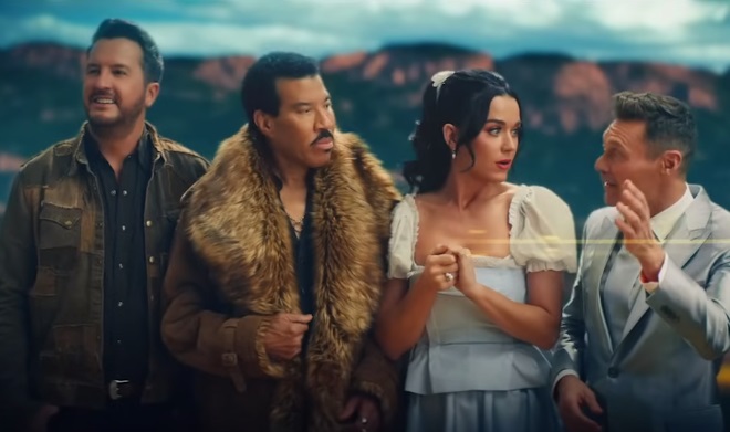 American Idol The Wizard of Oz Trailer Actors - Katy Perry, Luke Bryanm, Lionel Richie and Ryan Seacrest