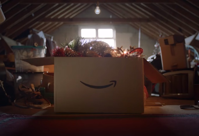 Thương mại hộp Giáng sinh Amazon